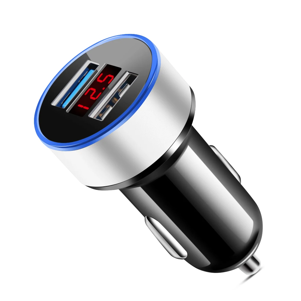 Cigarette Socket Lighter Fast Charger Power Auto USB Adapter For