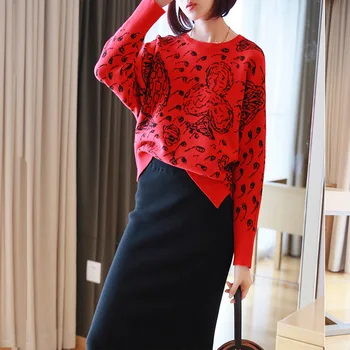 

Knitted Jumpers for Women Women Sweater Set Casual Loose Lon Sleeve Crocheted Pullovers Streetwear Autumn Fashionable Two-piece