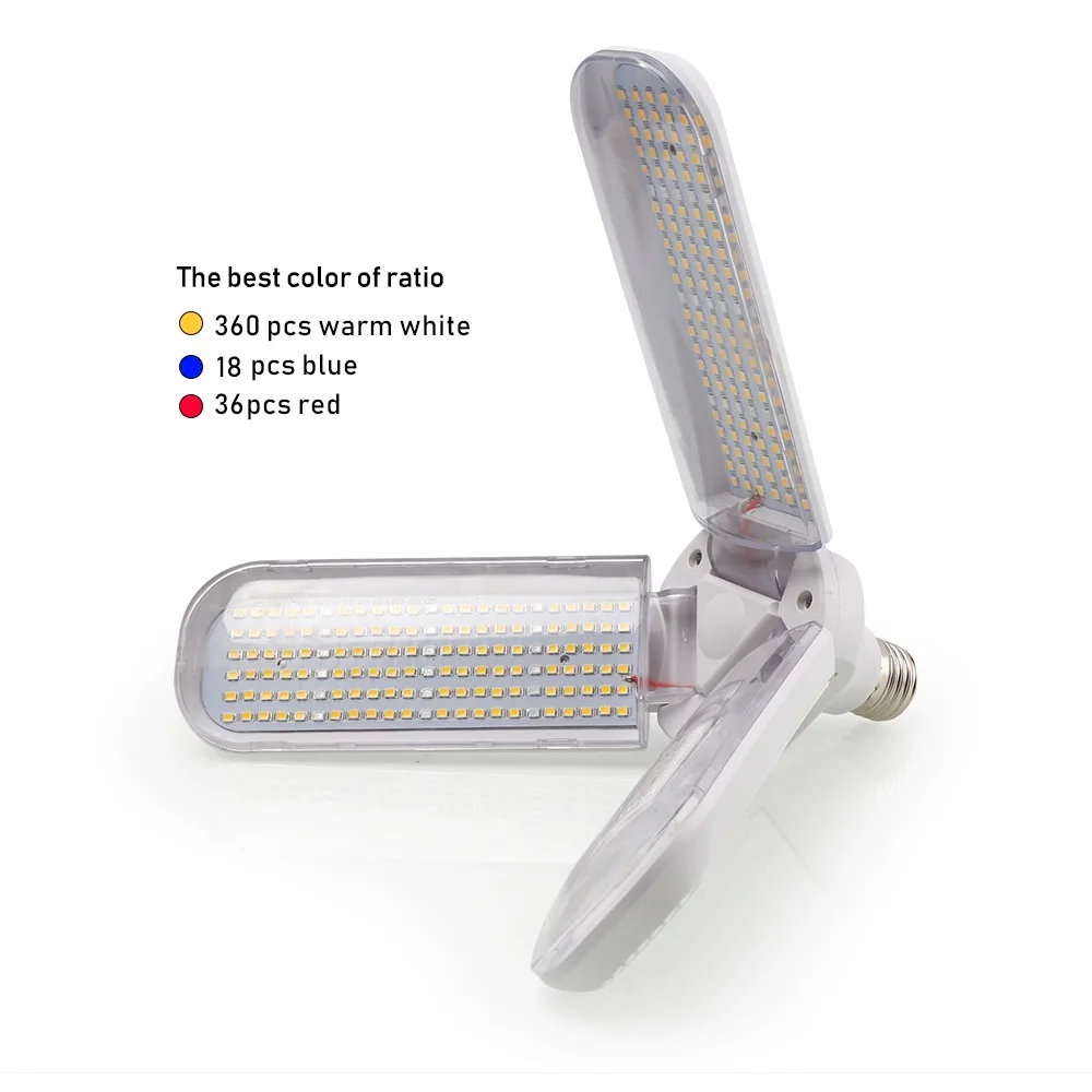 Best Newest LED Grow Light Full Spectrum Plant Phytolamp Red+Blue+Warm White Growing Lamp Bulb for Flowers Seedling Indoor Fitolamp