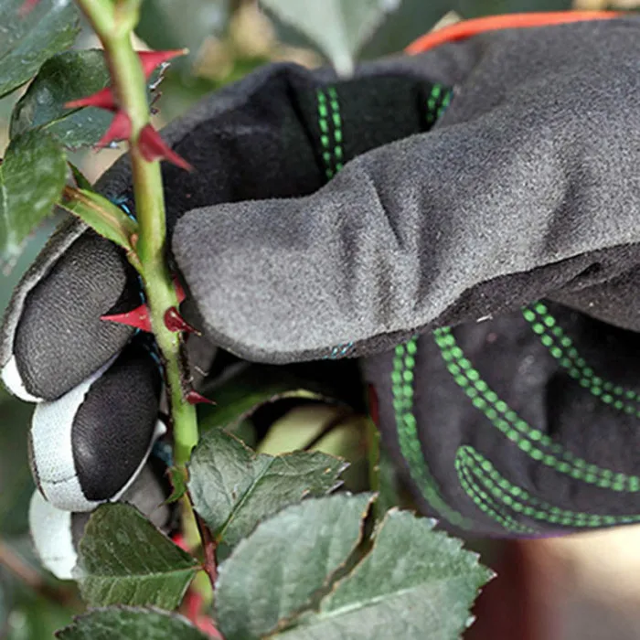 Профессиональная Подрезка растений в садоводстве перчатки шип доказательство с длинными брезентовыми рукавами для обрезки сада OUJ99