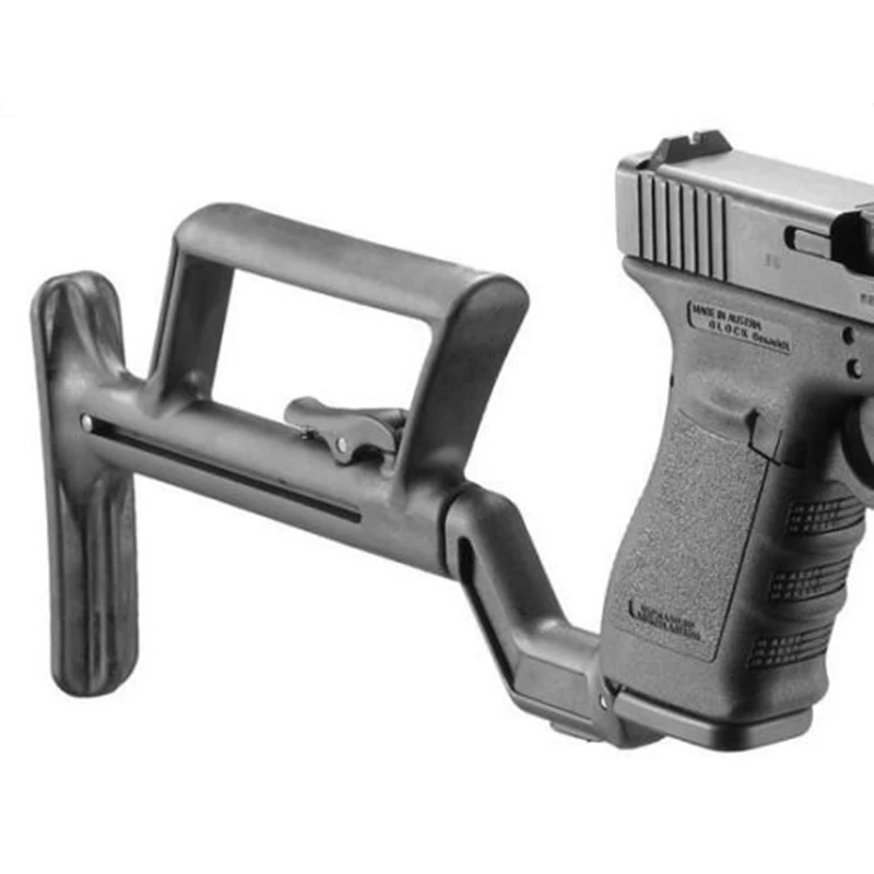 tactical airsoft accessories gun accessories GLR 440 G17 stock for rifle scope hunting for Gen 4 (17 34 only) Gen 2&3 (17 18 19 (8)