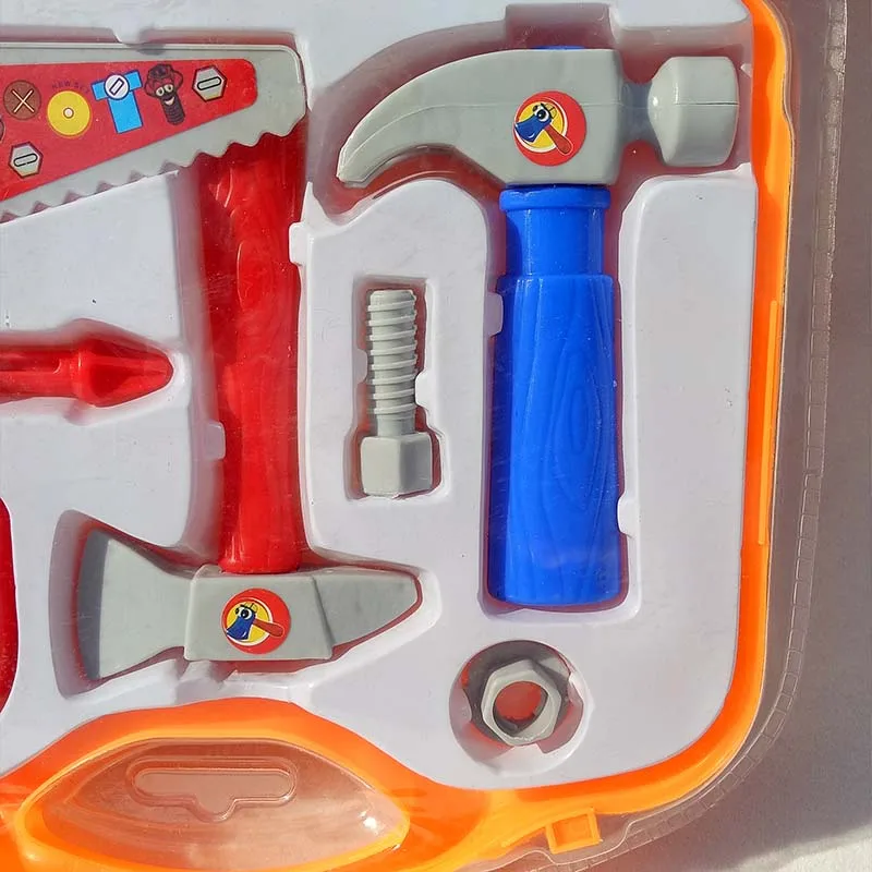 Детский набор инструментов, Обучающие игрушки, инструменты для моделирования, инструменты для ремонта, игрушки, дрель, пластиковая игра, Обучающие инженерные игрушки-пазлы подарки для мальчика
