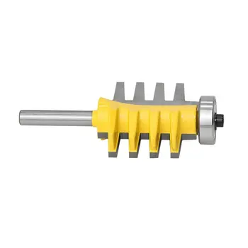 

8MM Shank Finger Joint Glue Milling Cutter Router Bits Wood Tenon Cutter Woodworking Cutter Wood Cutting Tool