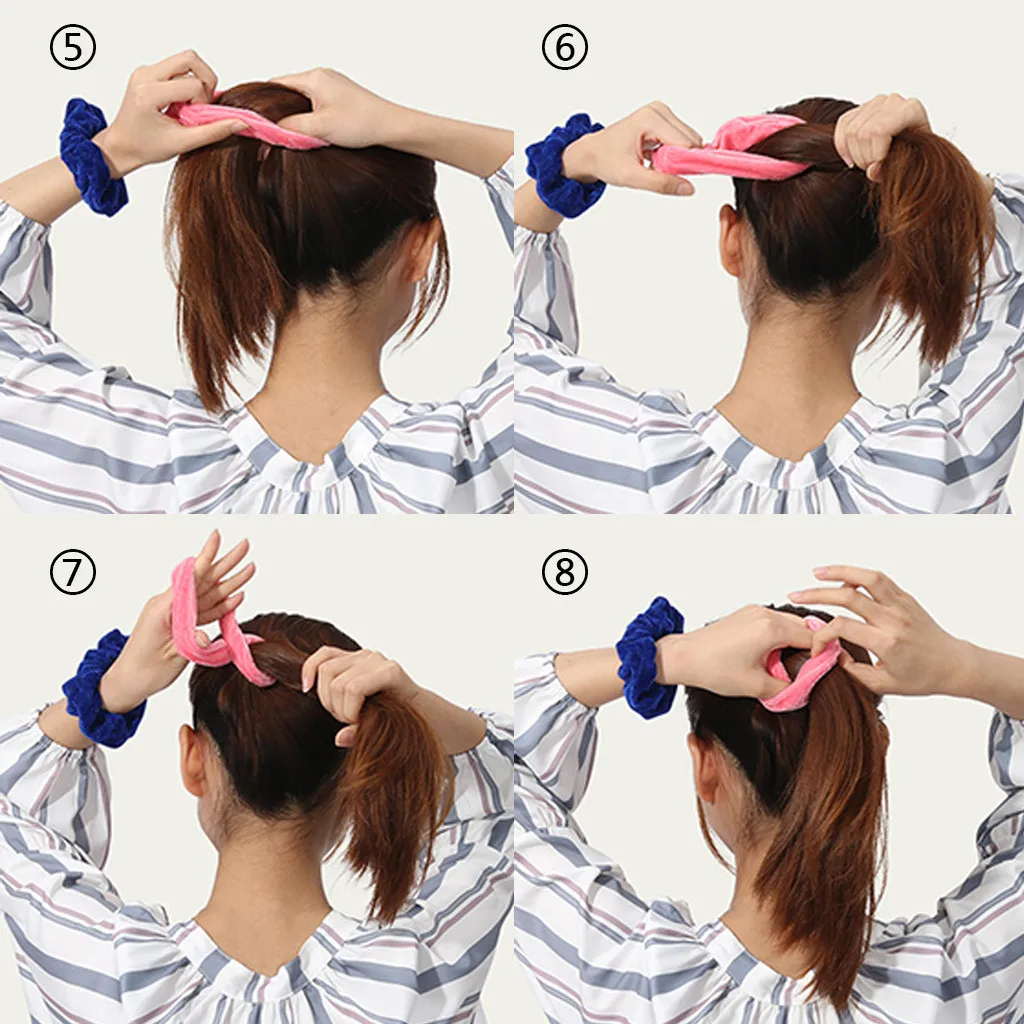 21 шт. корейские Бархатные резинки для волос, эластичные резинки для волос, одноцветные женские головные уборы для девушек, держатель для конского хвоста, аксессуары для волос# G1