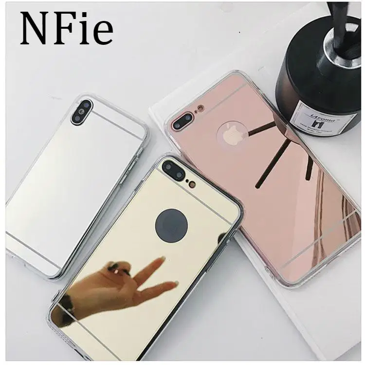 

TPU Mirror TPU Cover Case For Huawei Honor 20 Pro 7C 7A 8C 8X 8A Play 10 Lite P30 P20 Mate 20 Pro Lite Nova 3 Soft Silicone Case
