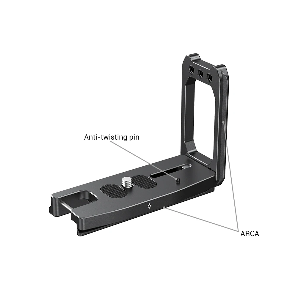 SmallRig L Plate Bracket Grip for Canon EOS 6D DSLR Camera Quick Release L Shape Tripod Holder Bracket Plate-2408