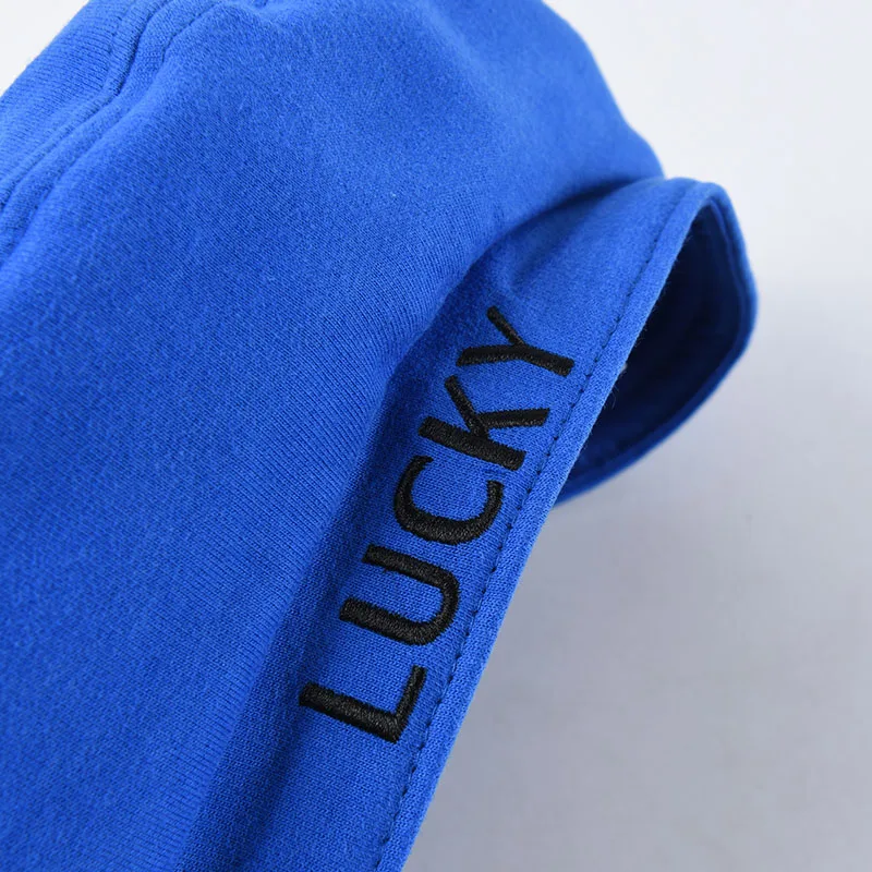 Женские осенние береты с надписью Lucky вышивка шапки-береты Bonia Femininos