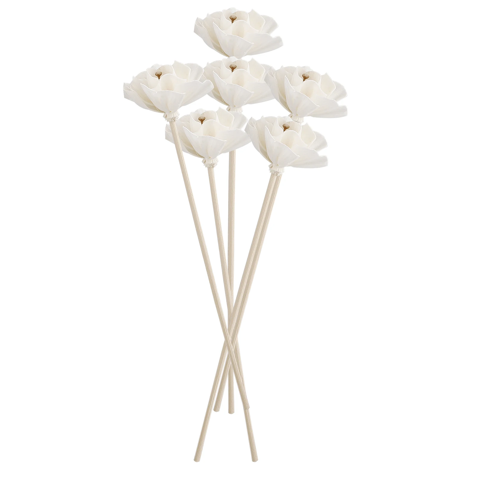 

Ароматерапия, ротанговый сушеный цветок, сделай сам, 6 шт., украшение для спа, спальни, ванной комнаты, домашние подарки, деревянные стержни для заправки