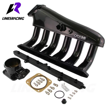 

Billet Intake Manifold w/ Fuel Rail kit+Throttle Body Fits For BMW 325i 328i 323i M3 Z3