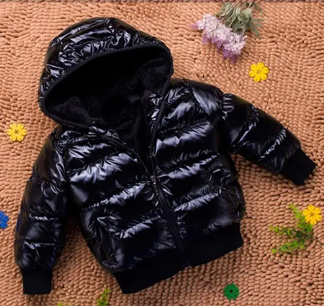 Baby Down Jacket Baby Cotton padded Coat Child Winter Thicken Hooded