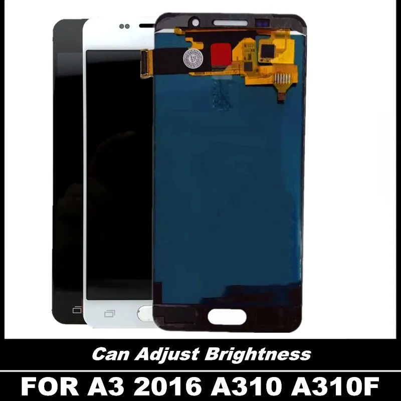 Замена A310 ЖК-дисплей для samsung Galaxy A3 2016 A310F A310H A310M сенсорный дигитайзер экран сборка