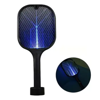 

Electric Mosquito Swatter Cordless Mosquito Zapper USB Mosquitos Killer Fly Racket Anti-mosquito Net Racket LED Mosquito Lamp