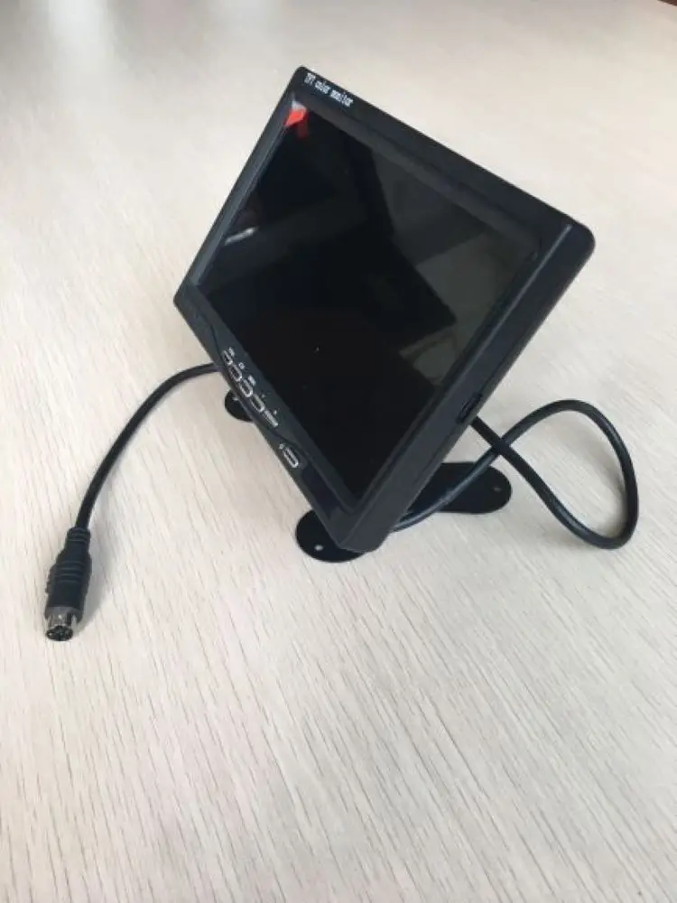 7 Inch Vehicle Monitor TFT For Car CCTV Systems.