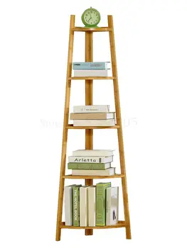 

Simple Bookshelf Storage Simple Solid Wood Landing On The Living Room Desktop To Receive Children's Books Cabinet