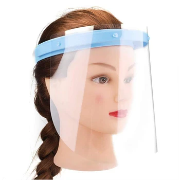 

Anti-Fog Full Face Shield Anti Saliva Protective Film Replaceable Clear Outdoor -MX8