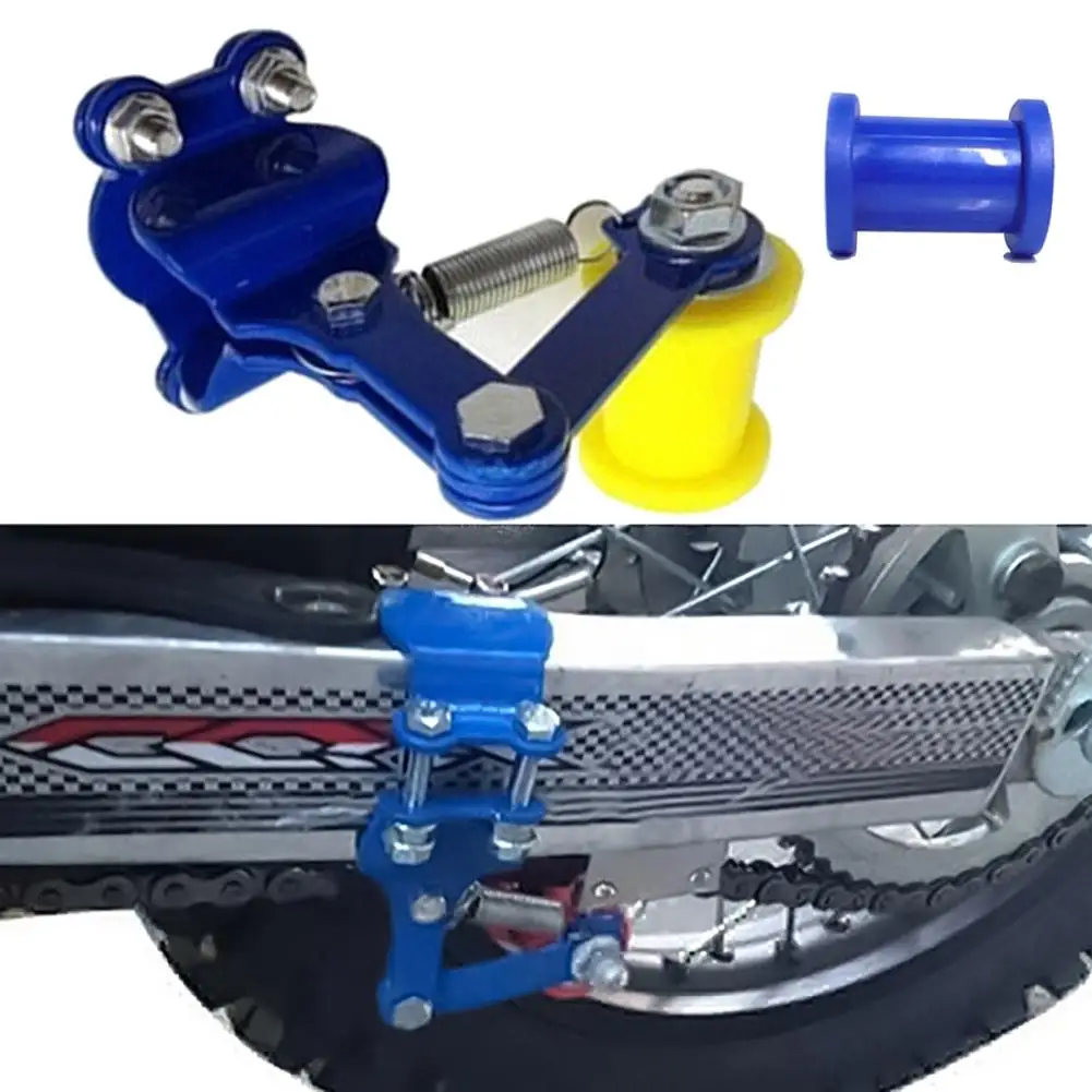 50% HOT !!!Portable Metal Motorcycle Motocross Chain Adjuster Modified Tensioner Regulator