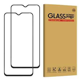 

CAMDEMS full glue 100PCS 2in1 Explosion-proof Tempered glass screen protector film for one plus 6 6T 7 7 PRO hotsales protective