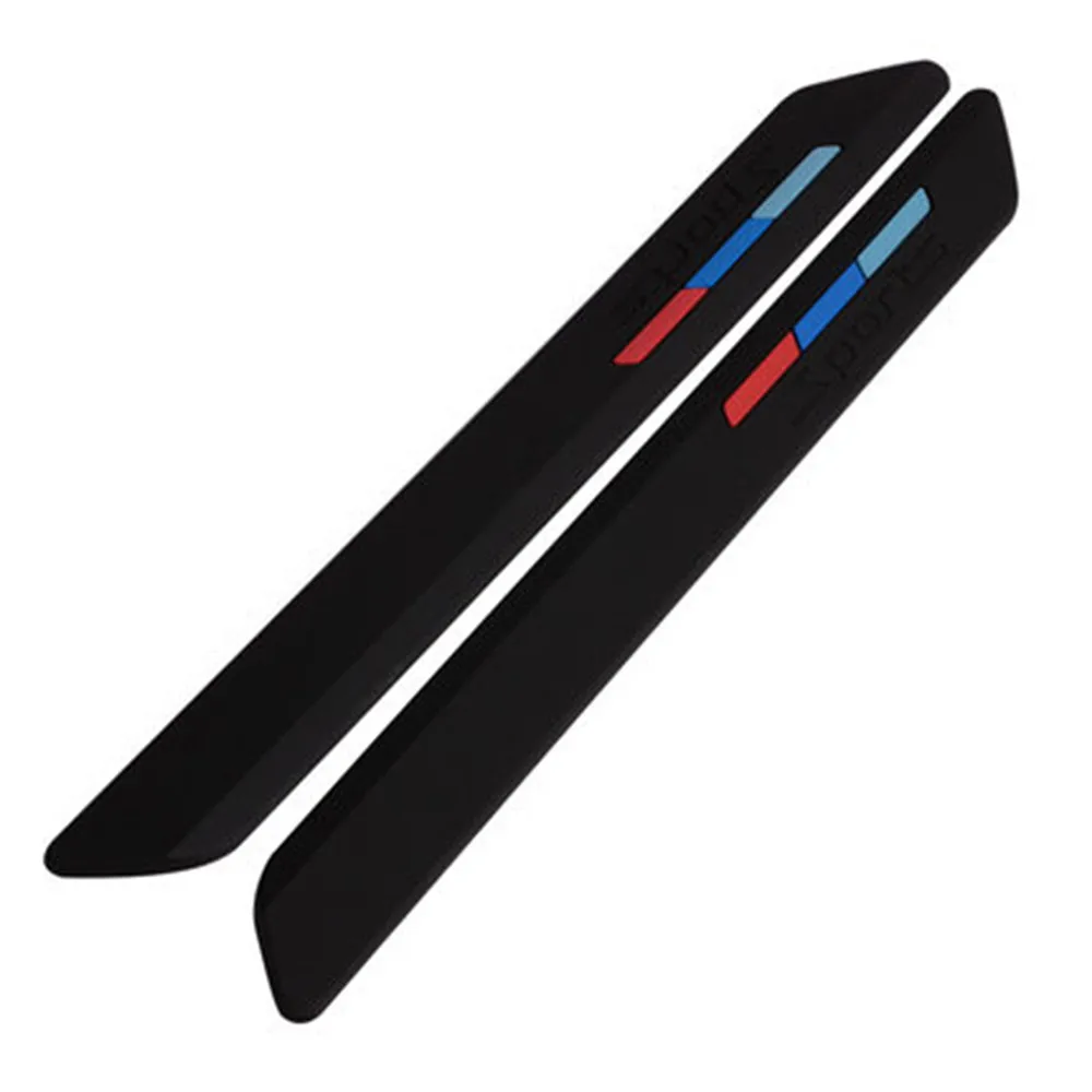 Обновление анти-столкновения бар для Niu M1 N1 N1S универсальный тип электрических скутеров бампер потективная наклейка в виде полосы анти-полоски против царапин - Цвет: Черный