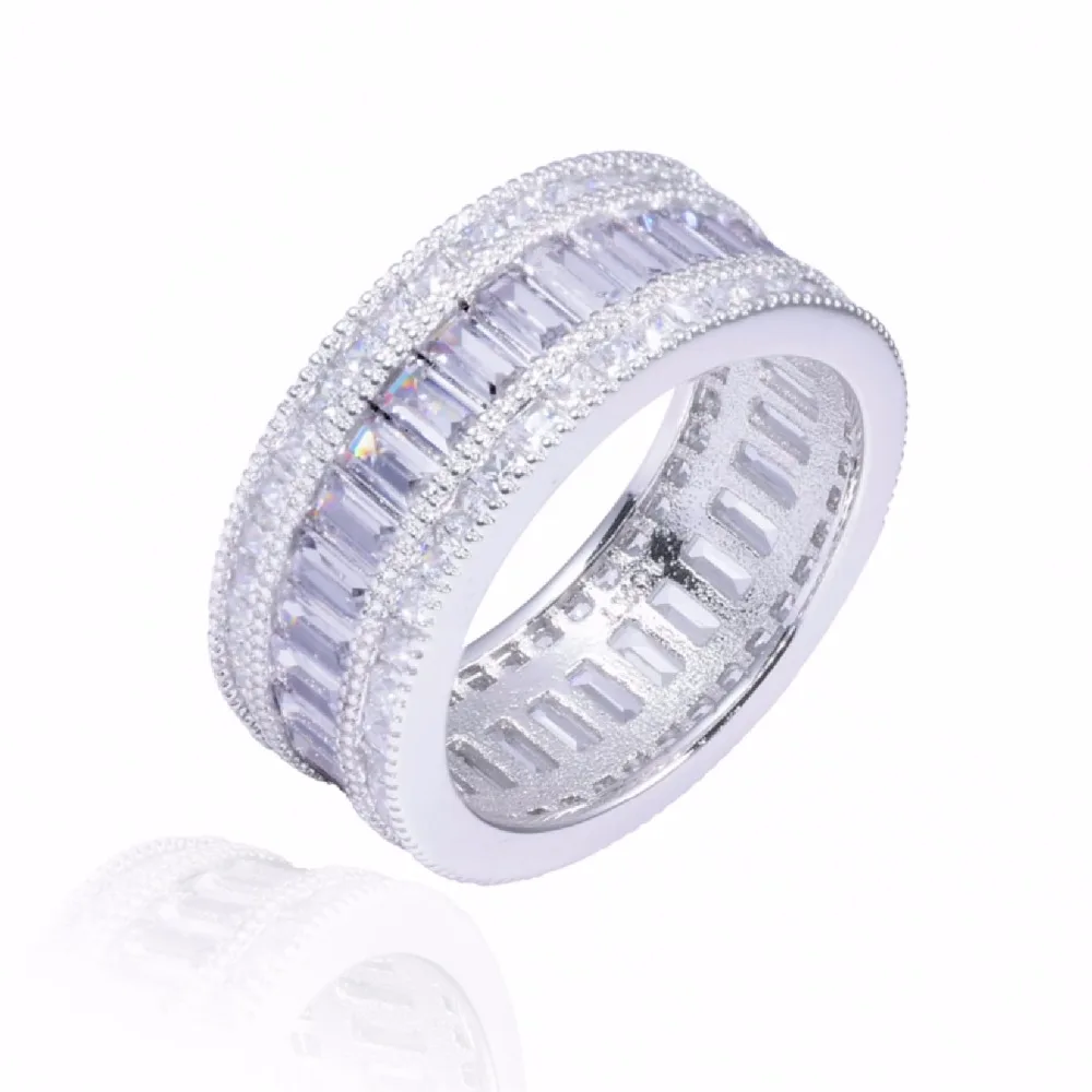 Женское кольцо из серебра 925 пробы с искусственным бриллиантом|925 sterling gemstone