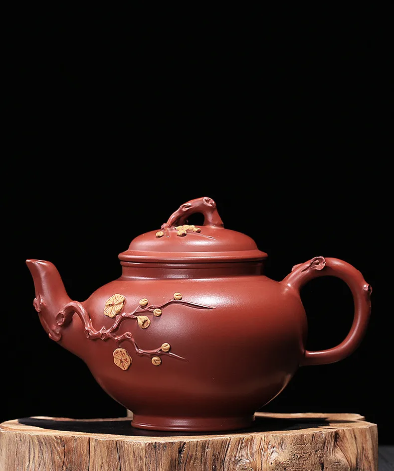 Китайский керамический чайник Исин Zisha глина Gongfu Чайный сервиз фарфор чайник 350 мл Высокое качество новое поступление с подарочной коробкой