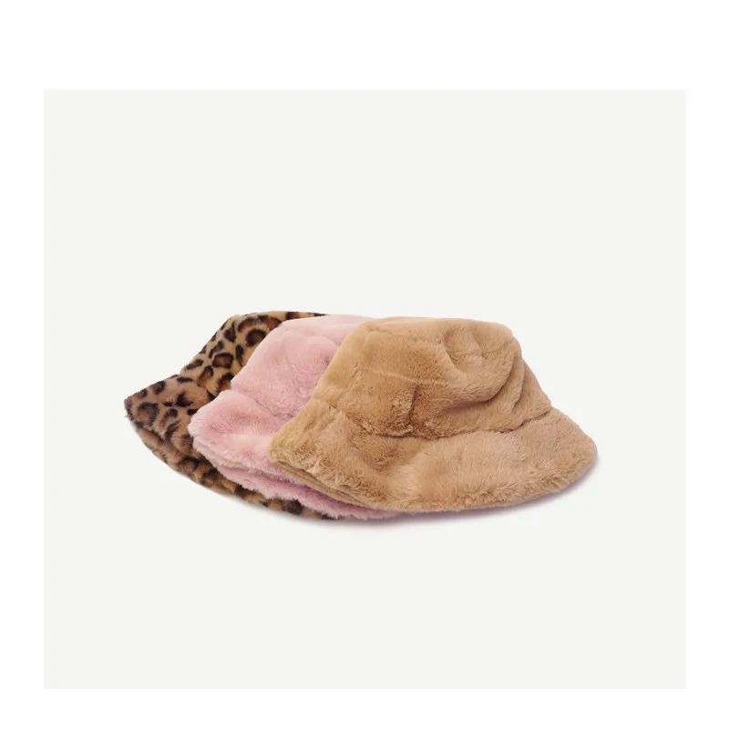 Толстые теплые Панамы для женщин s Женская зимняя шапка леопардовая хип-хоп кепка Женская Шляпа Fedora рыбак шляпа