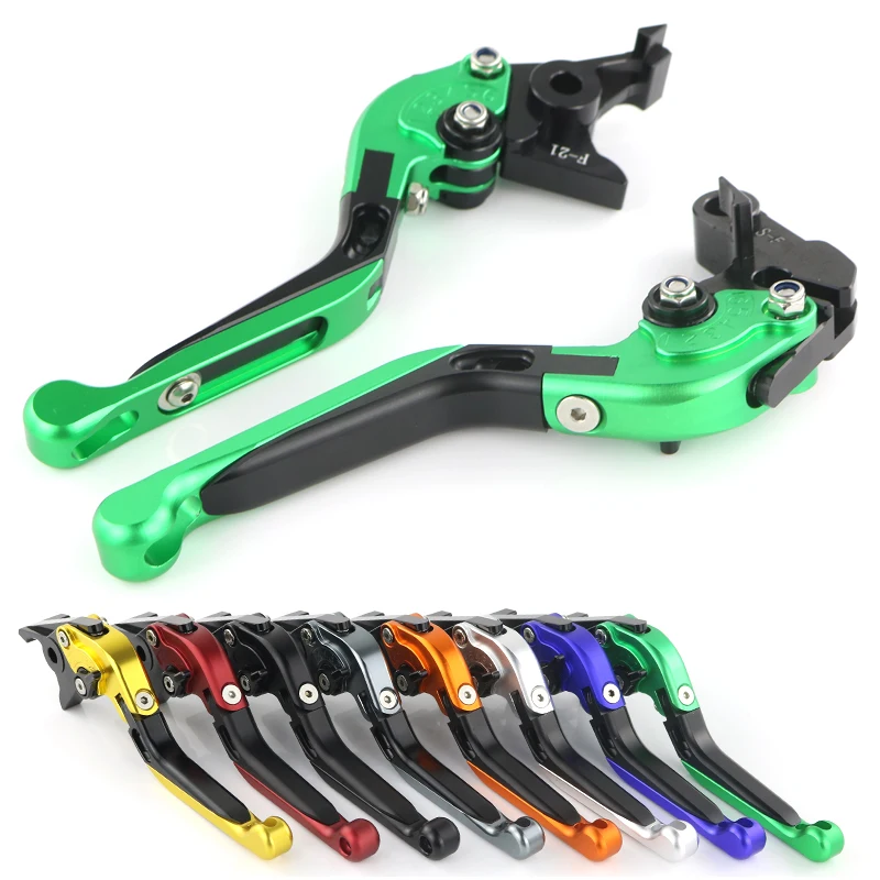 

Motorcycle Foldable Adjustable Brake Clutch Levers For Kawasaki Ninja 400R W800 2011-2016 ER-6N ER-6F 2006-2016 ZX-9R ZX-6R ZX6R
