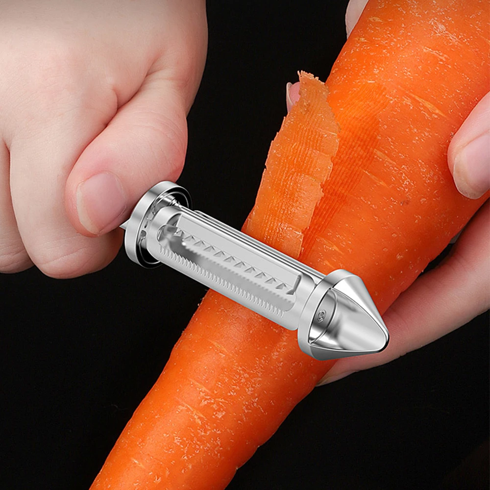 

3 In 1 Stainless Steel Peeler Kitchen Tool Vegetable Fruit Peeler Hole Digging Monsieur Cuisine Connect Pelador Patatas Croqueta