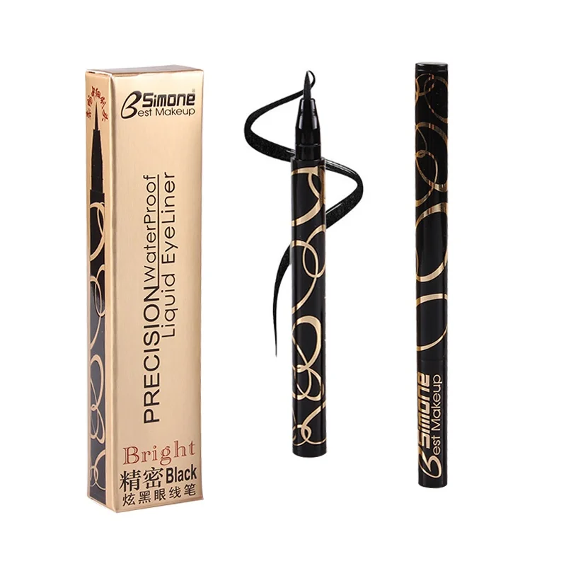 Eyeliner Long-Lasting Waterproof Smudge-Proof Quick Drying Liquid Eye Liner Eyeliner Pen.w - Цвет: 01