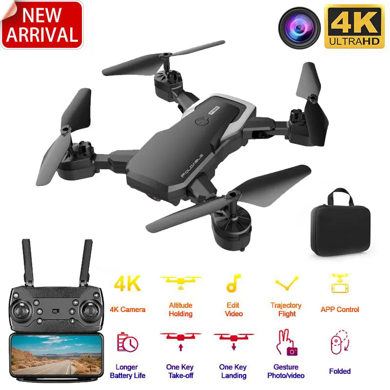 

F85 RC Drone 4K HD Camera Professional Aerial Photography Helicopter 360 Degree Flip Foldable Quadcopter Toy