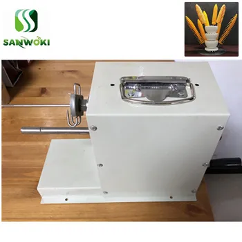 

Manual stainless steel Spiral Potato Chip Machine Potato Tower clicing Machine Twisted potato machine tornado potato machine