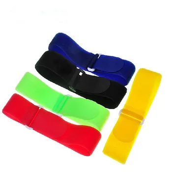 

10 pcs 5 x 50 cm Nylon Cable Ties Reusable Wire Organizer Strap Hook and Loop Fastener Tape with Plastic Buckle