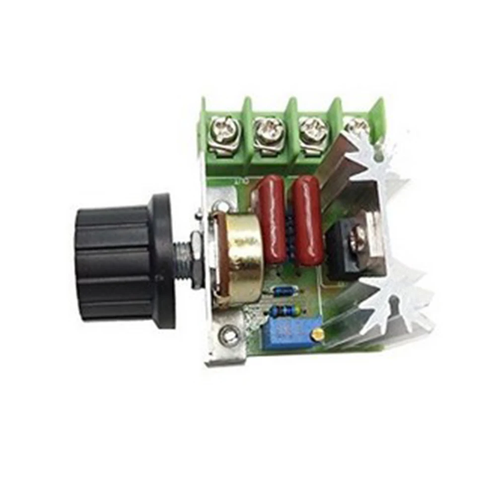

220V 2000W Multifunction Electronic Speed Controll Home Plastic Easy Install SCR Dimming Replacement Parts Voltage Regulator