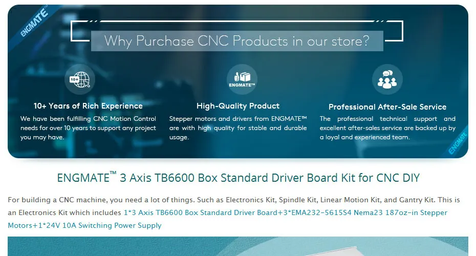 3 оси TB6600 контроллер 0-10A HB Nema23 шаговый двигатель 24 В PSU для ЧПУ комплект
