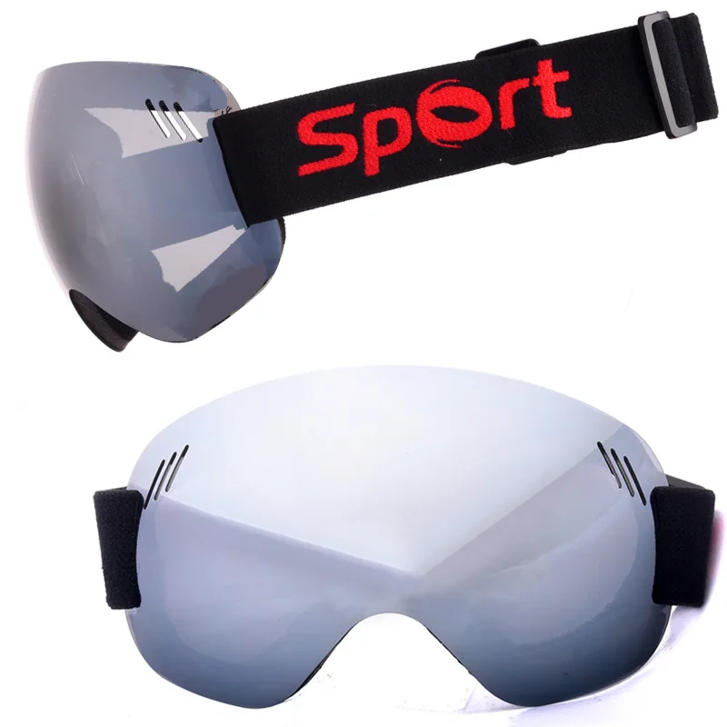 Зимние женские лыжные очки, ветрозащитные очки снежные взрослые UV400 пылезащитные мужские маски для сноубординга спортивные снегоходные очки
