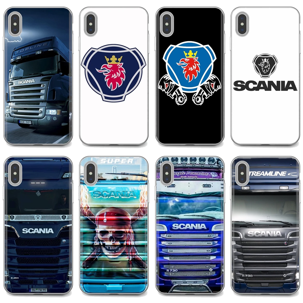 Силиконовый чехол для телефона Sony Xperia XA Z Z1 Z2 Z3 Z5 XZ1 XZ2 compact M2 M4 M5 C4 C6 E3 T3 Scania|Бамперы| |
