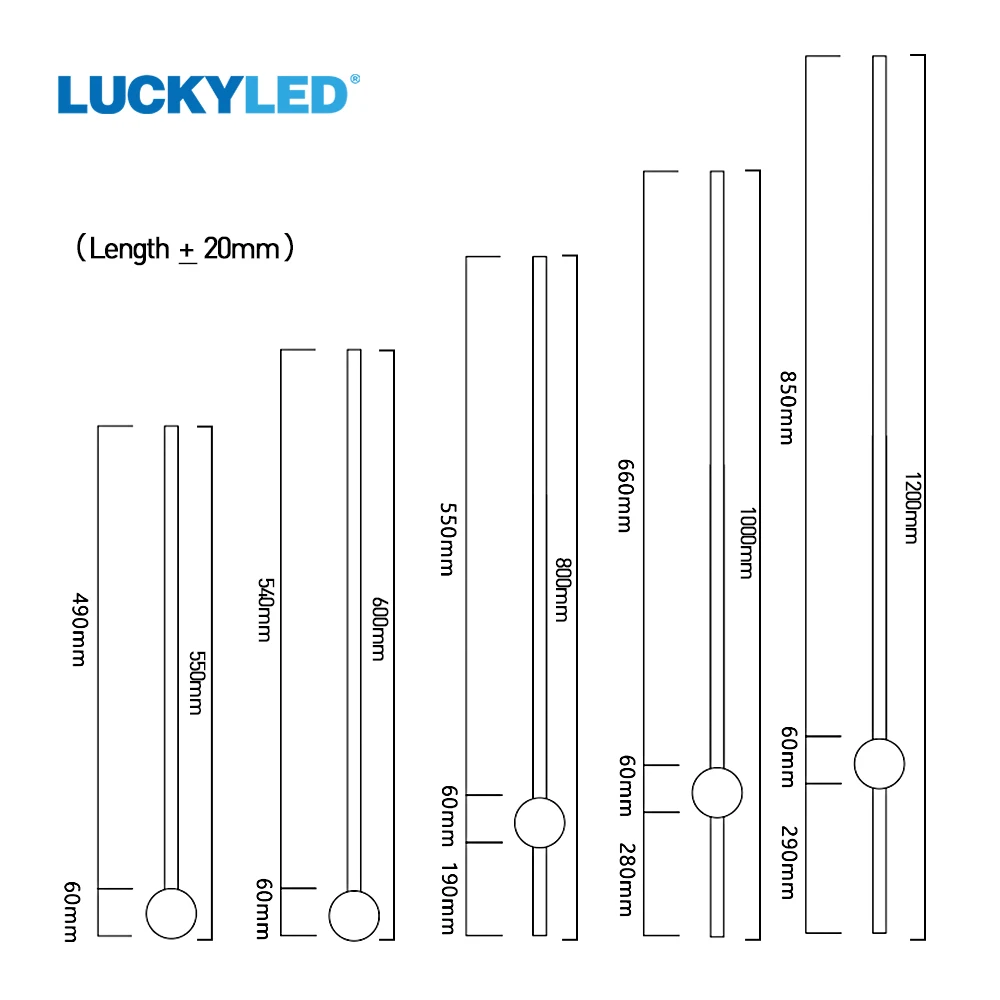 longa luz da parede para sala estar 05