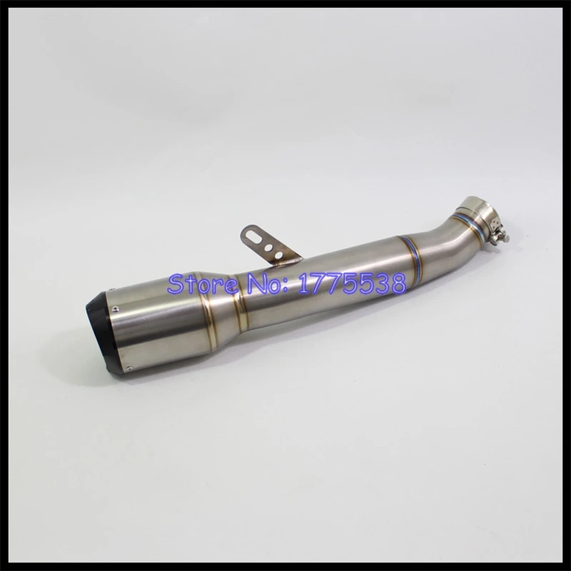 For Kawasaki ZH2 2020-2023 ZH2 SE 2021-2023 H2 H2SX SE Titanium alloy Slip-on Motorcycle Exhaust Muffler Escape Demper Link Pipe - Image 2