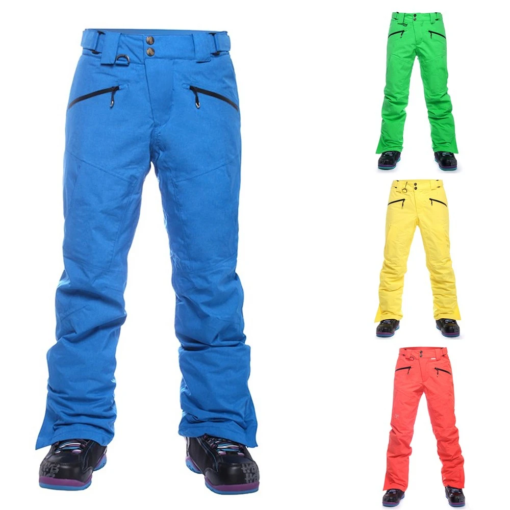 Saenshing Winter Ski Pants Mens Waterproof Windproof Thicken Snow