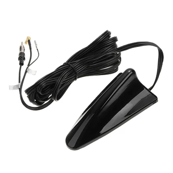 

5M DAB Car AM/FM Car Radio Aerial Antenna SMB Adapter 12V Car Shark Fin Roof Decoration Car Styling