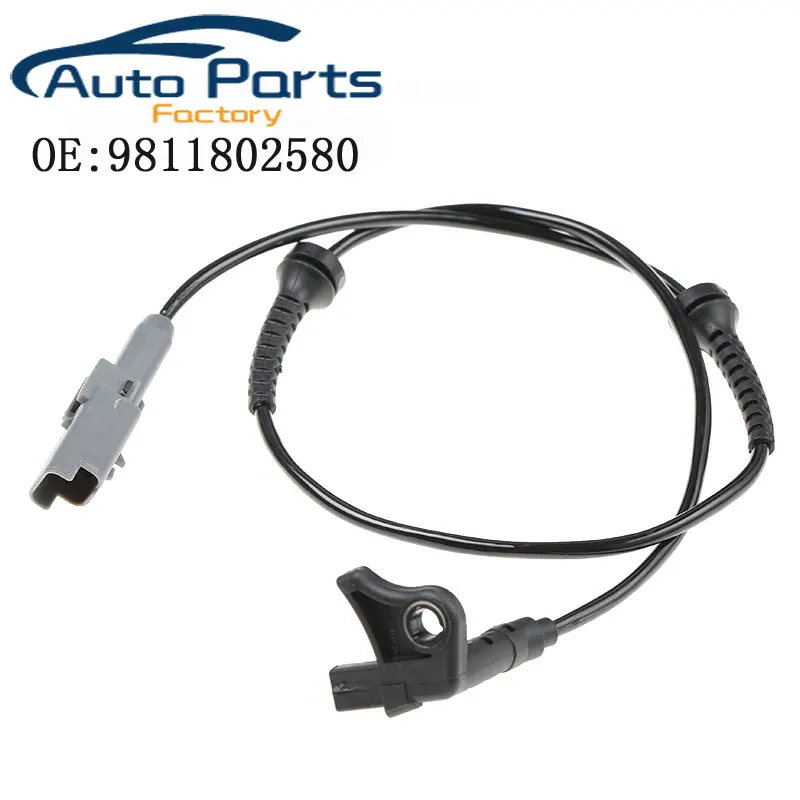 

Новый черный передний и задний датчик скорости ABS для Peugeot 307, 308, 408, Citroen C4L, Датчик ABS 9811802580