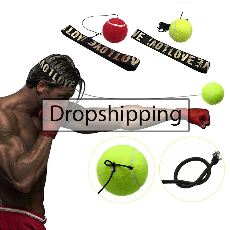 Fight Speed Ball Reflex Speed For Training Boxing Punch Exercise Equipment USA