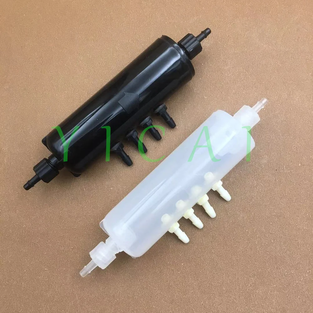 2 шт. Струйные принтеры белый черный чернила циркуляция сплиттер буферная