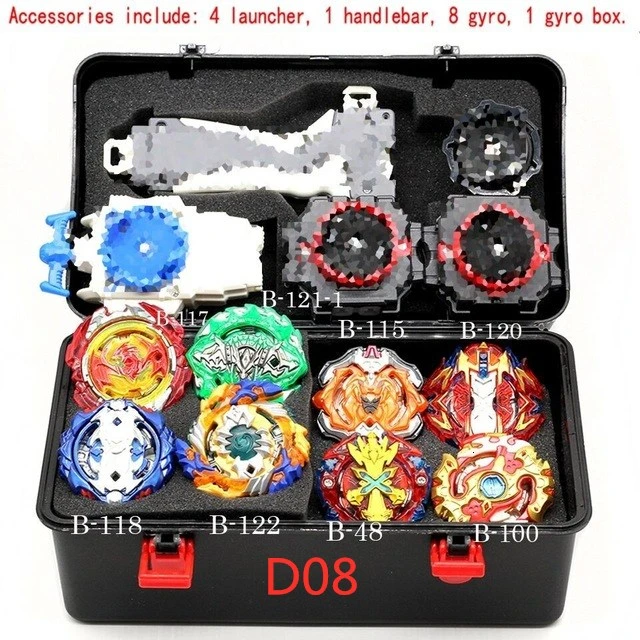 P Beyblade взрывной набор инструментов Арена игрушка Bey Blade B-128 пусковое устройство Bayblade Bible слив мозгов Fafnir Phoenix Blayblade - Цвет: P