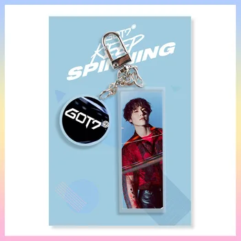 

[MYKPOP]GOT7 KeyChain -YUGYEOM Creative Metal/Acyric/PVC Accessories, KPOP Fans Collection SA19073004