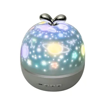 

Night Light Lamp Moon 360 Degree Rotation Romantic Rotating Cosmos Star Sky Moon Projector For Children Kids Bedroom