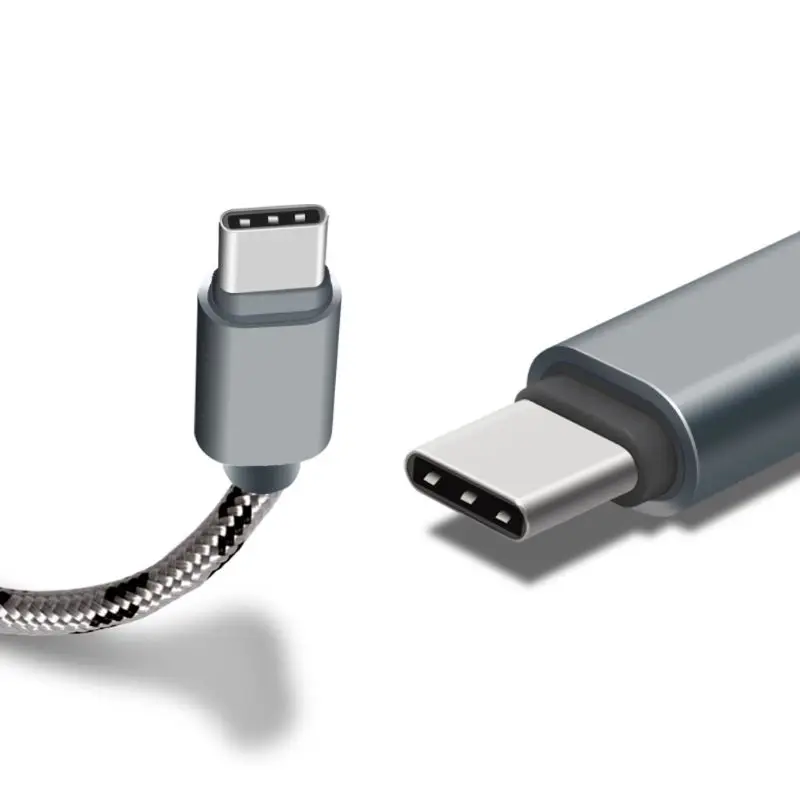 USB 2,0 Тип A Мужской Двойной USB C Тип C сплиттер папа-папа Y кабель передачи данных для быстрой зарядки шнур для samsung huawei Xiaomi Oneplus htc zte