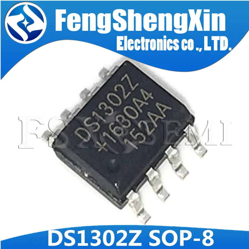 10PCS DS1302Z DS1302 IC TIMEKEEPER T-CHARGE 8-SOP NEW 