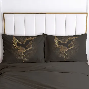 

3D Printed Pillowcases Pillow Case Soft Home Chair Decorative Pillow Covers Cover Scorpion 65x65cm Glod Black Printed Design