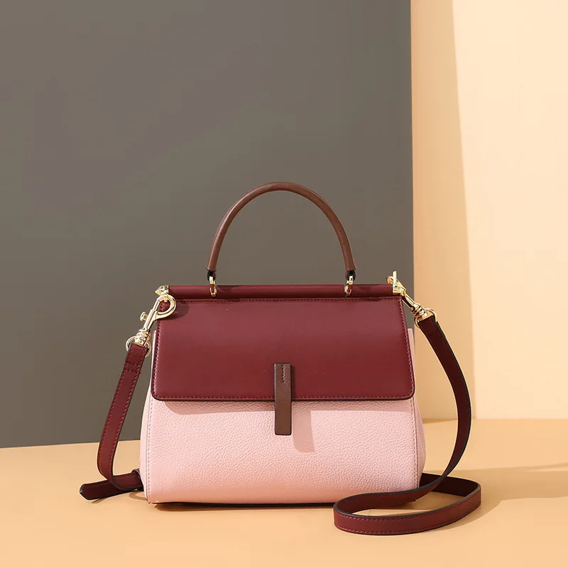 Sendefn Vrouw Handtassen Lederen Composiet Bag Zachte Koeienhuid Huid Vrouwelijke Schouder Crossbody Hoge Kwaliteit Natuurlijke Messenger
