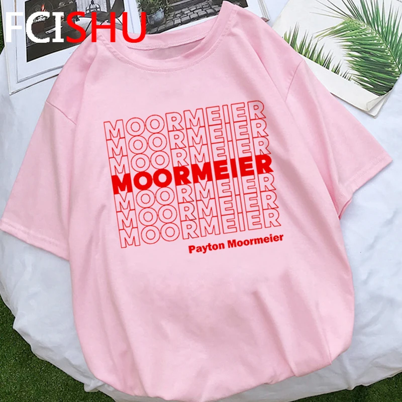 Забавная Мужская футболка Payton Moormeier Merch с повторным графическим рисунком уличная